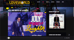 Desktop Screenshot of loveworldradio.org